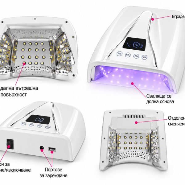 UV LED hibridna lampa 128W